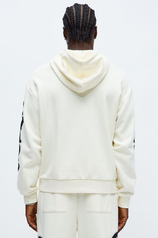 Order And Chaos Hoodie - Cream